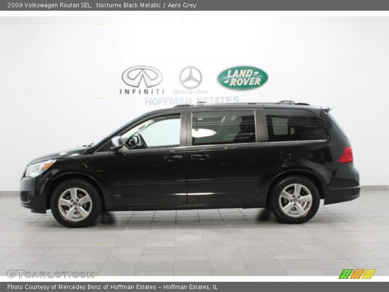 Nocturne Black Metallic / Aero Grey 2009 Volkswagen Routan SEL