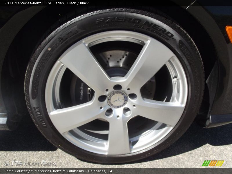Black / Black 2011 Mercedes-Benz E 350 Sedan