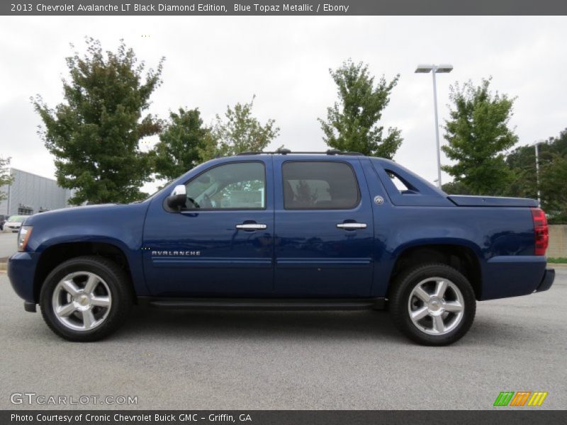  2013 Avalanche LT Black Diamond Edition Blue Topaz Metallic