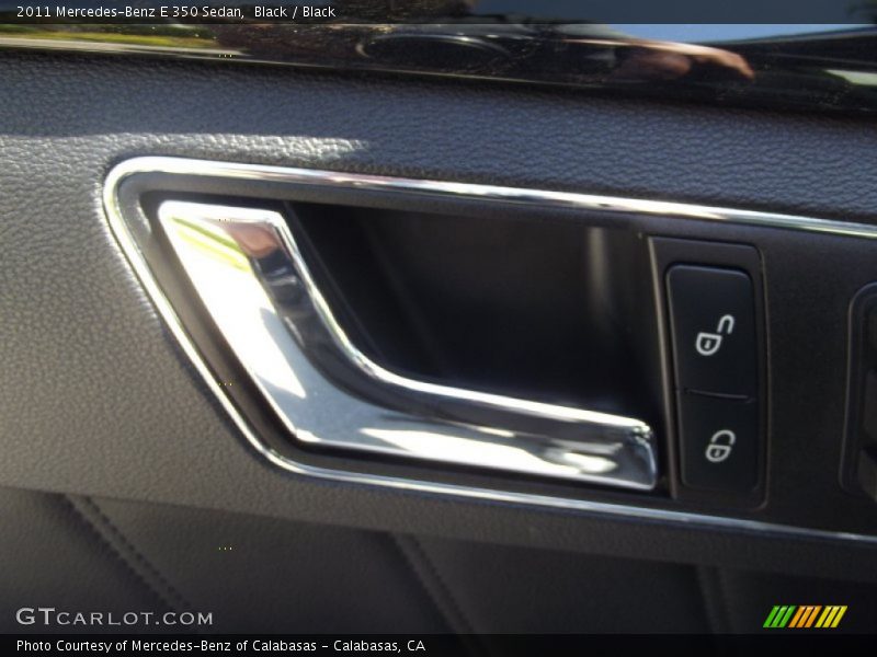 Black / Black 2011 Mercedes-Benz E 350 Sedan