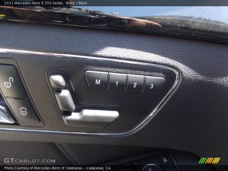 Black / Black 2011 Mercedes-Benz E 350 Sedan