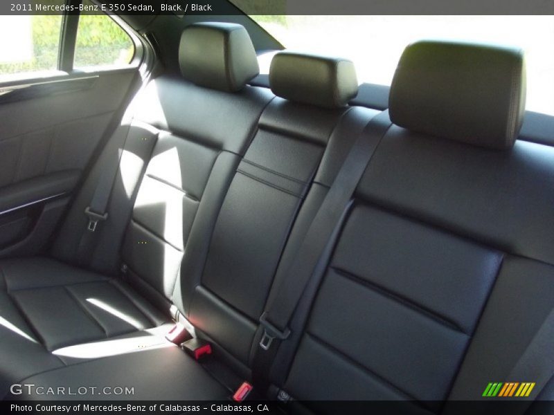 Black / Black 2011 Mercedes-Benz E 350 Sedan