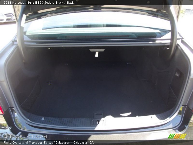 Black / Black 2011 Mercedes-Benz E 350 Sedan