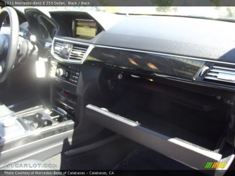 Black / Black 2011 Mercedes-Benz E 350 Sedan
