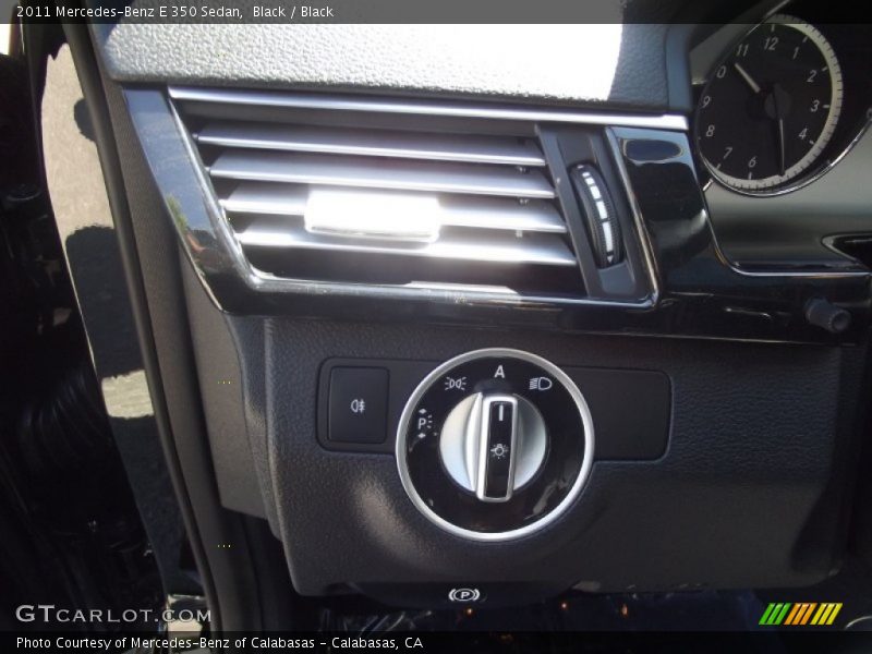 Black / Black 2011 Mercedes-Benz E 350 Sedan