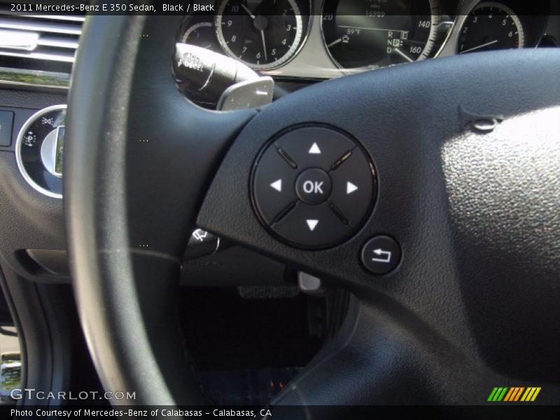 Black / Black 2011 Mercedes-Benz E 350 Sedan