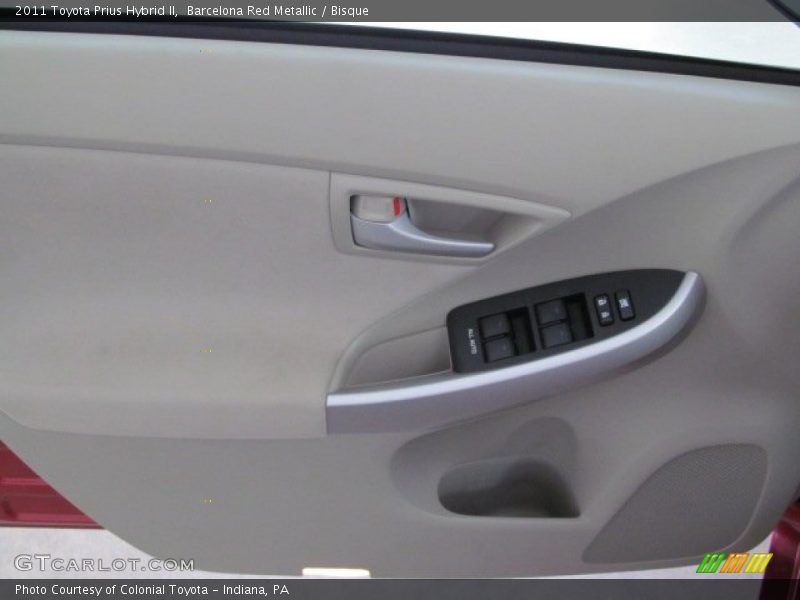 Barcelona Red Metallic / Bisque 2011 Toyota Prius Hybrid II