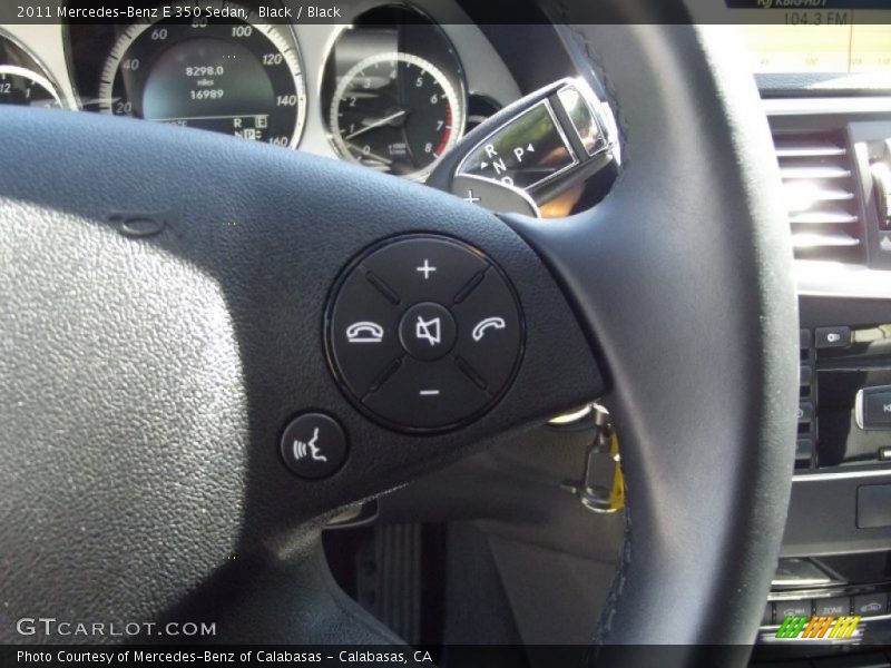 Black / Black 2011 Mercedes-Benz E 350 Sedan
