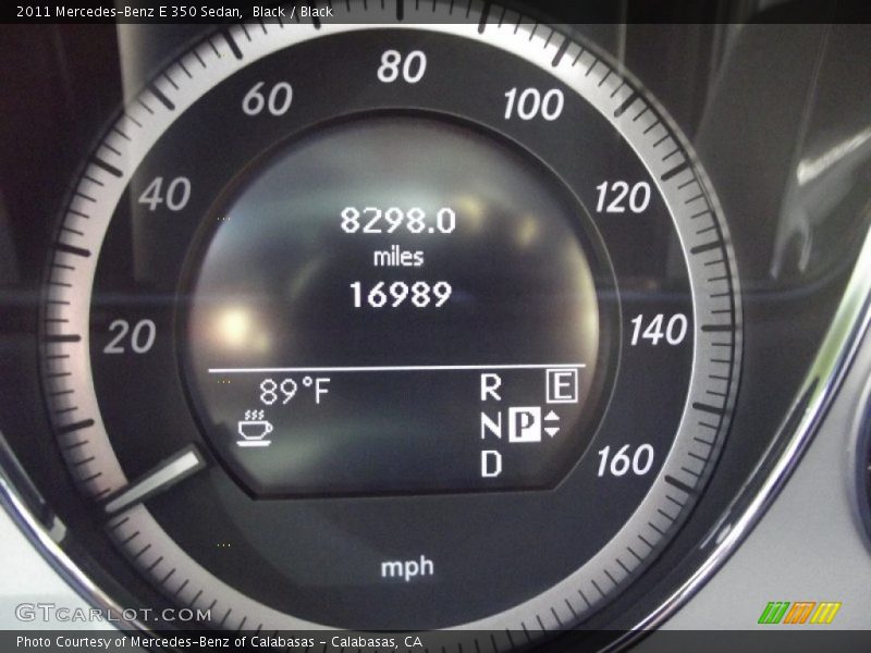 Black / Black 2011 Mercedes-Benz E 350 Sedan