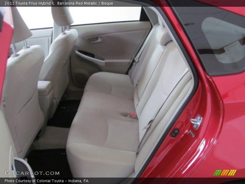 Barcelona Red Metallic / Bisque 2011 Toyota Prius Hybrid II