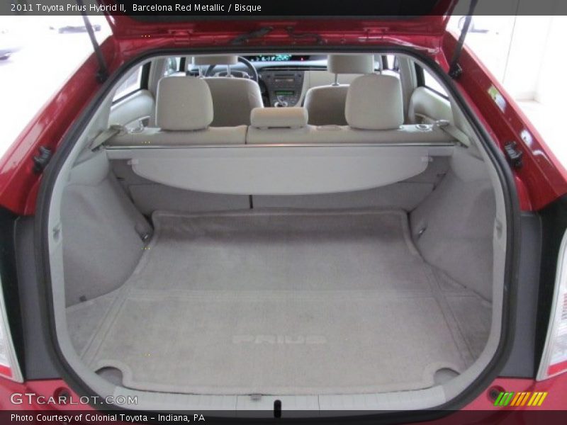 Barcelona Red Metallic / Bisque 2011 Toyota Prius Hybrid II