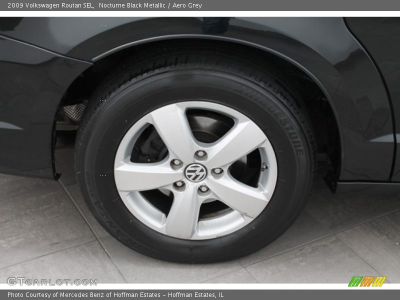 Nocturne Black Metallic / Aero Grey 2009 Volkswagen Routan SEL