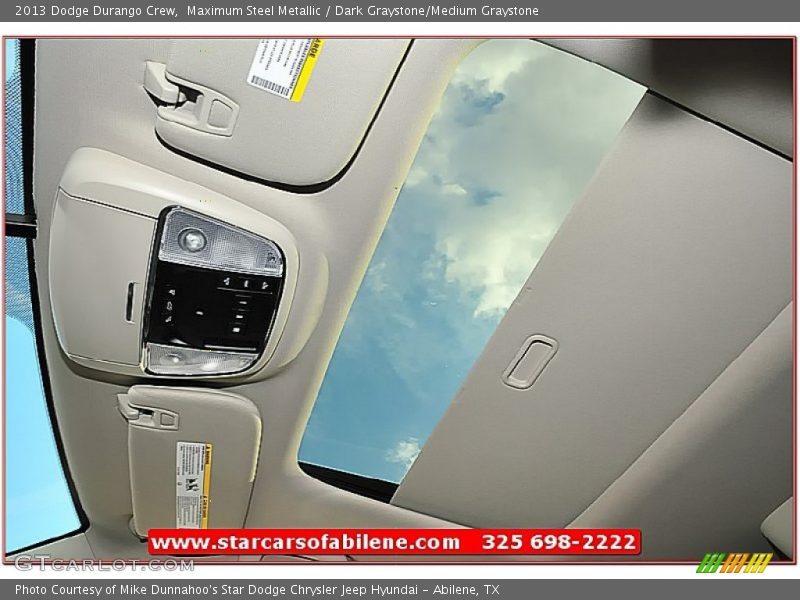 Maximum Steel Metallic / Dark Graystone/Medium Graystone 2013 Dodge Durango Crew