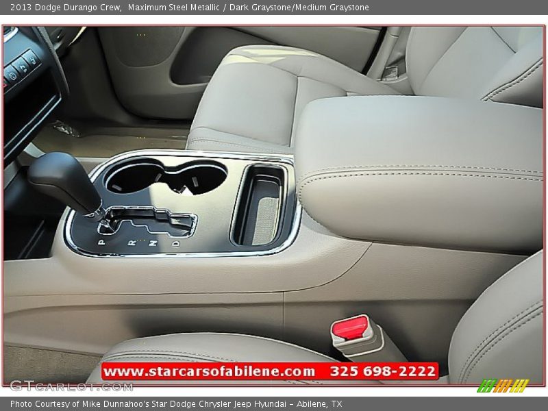 Maximum Steel Metallic / Dark Graystone/Medium Graystone 2013 Dodge Durango Crew