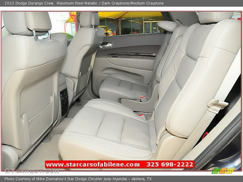 Maximum Steel Metallic / Dark Graystone/Medium Graystone 2013 Dodge Durango Crew