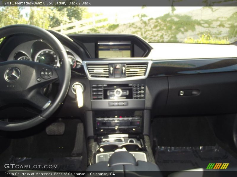 Black / Black 2011 Mercedes-Benz E 350 Sedan