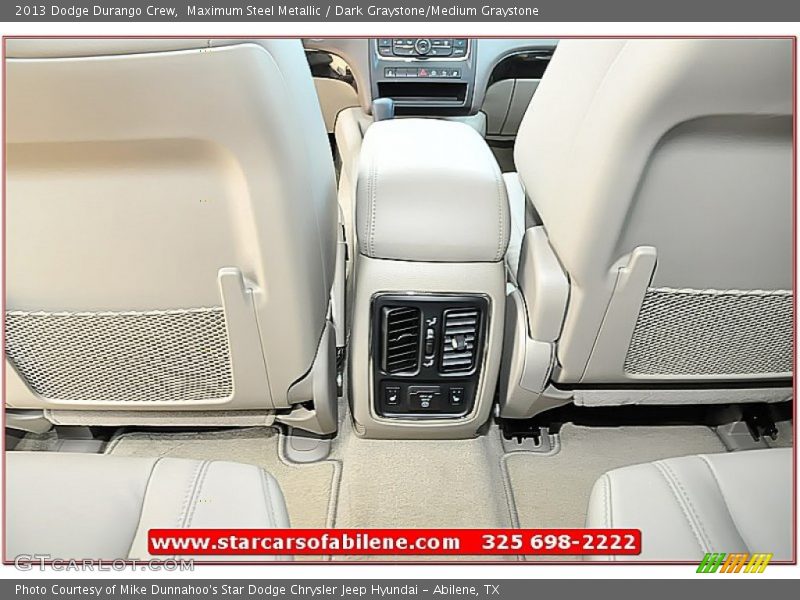 Maximum Steel Metallic / Dark Graystone/Medium Graystone 2013 Dodge Durango Crew