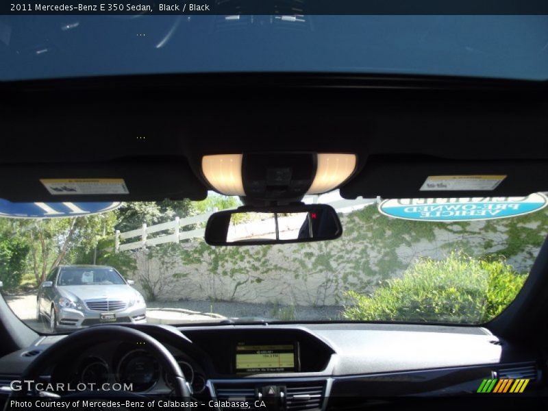 Black / Black 2011 Mercedes-Benz E 350 Sedan