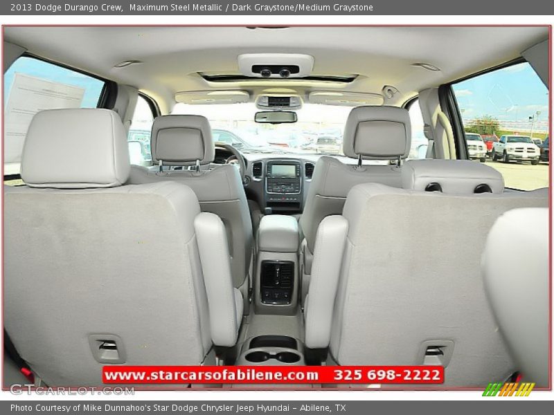 Maximum Steel Metallic / Dark Graystone/Medium Graystone 2013 Dodge Durango Crew