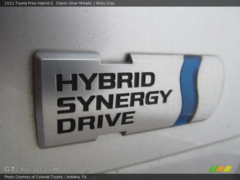 Classic Silver Metallic / Misty Gray 2011 Toyota Prius Hybrid II