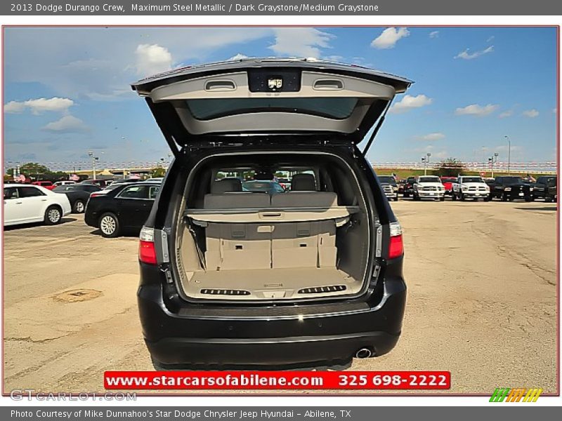 Maximum Steel Metallic / Dark Graystone/Medium Graystone 2013 Dodge Durango Crew