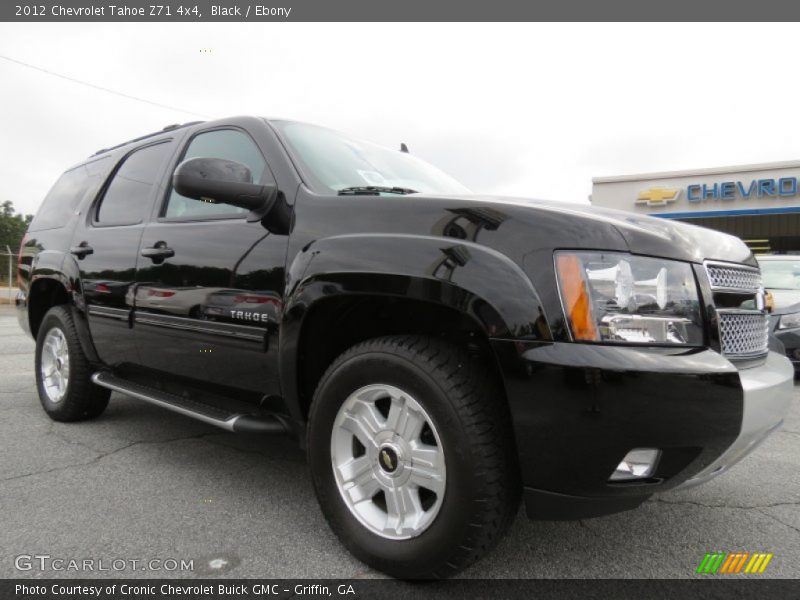 Black / Ebony 2012 Chevrolet Tahoe Z71 4x4