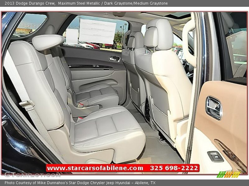 Maximum Steel Metallic / Dark Graystone/Medium Graystone 2013 Dodge Durango Crew