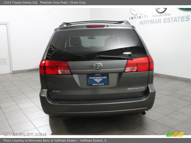 Phantom Gray Pearl / Stone Gray 2004 Toyota Sienna XLE