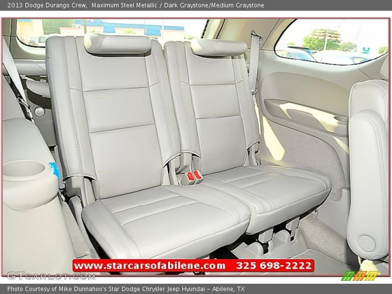 Maximum Steel Metallic / Dark Graystone/Medium Graystone 2013 Dodge Durango Crew