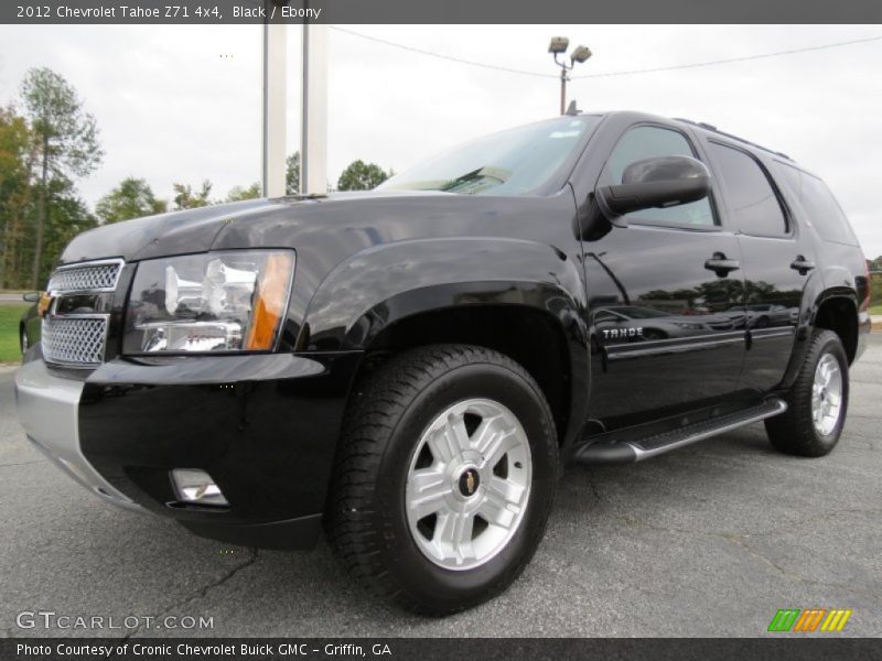 Black / Ebony 2012 Chevrolet Tahoe Z71 4x4