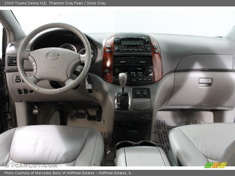 Phantom Gray Pearl / Stone Gray 2004 Toyota Sienna XLE