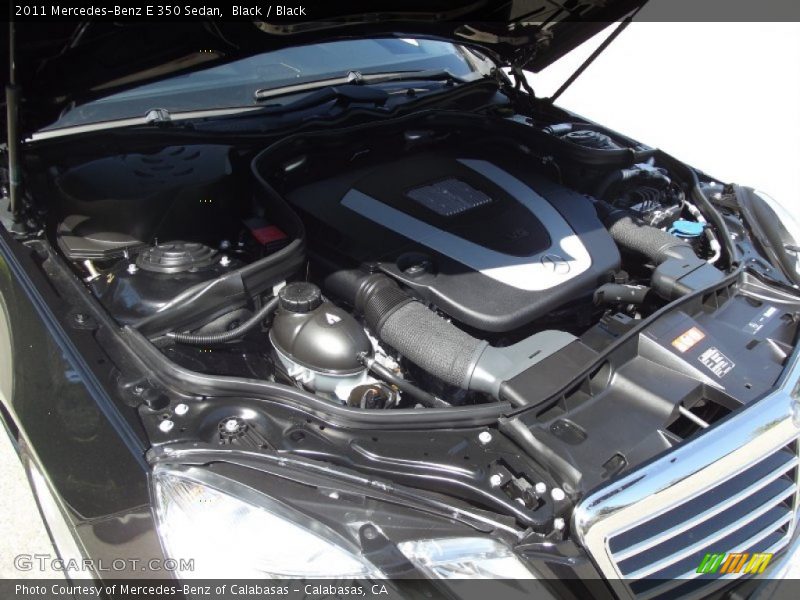 Black / Black 2011 Mercedes-Benz E 350 Sedan