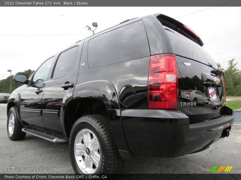 Black / Ebony 2012 Chevrolet Tahoe Z71 4x4