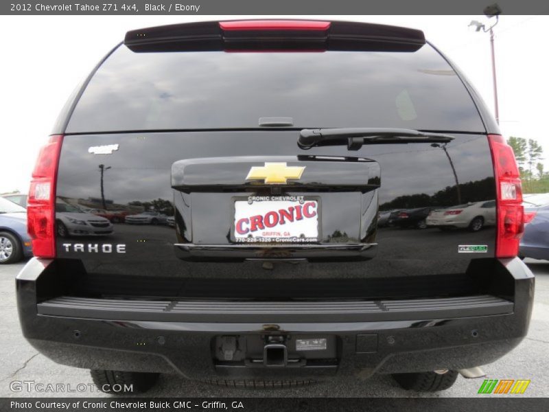 Black / Ebony 2012 Chevrolet Tahoe Z71 4x4