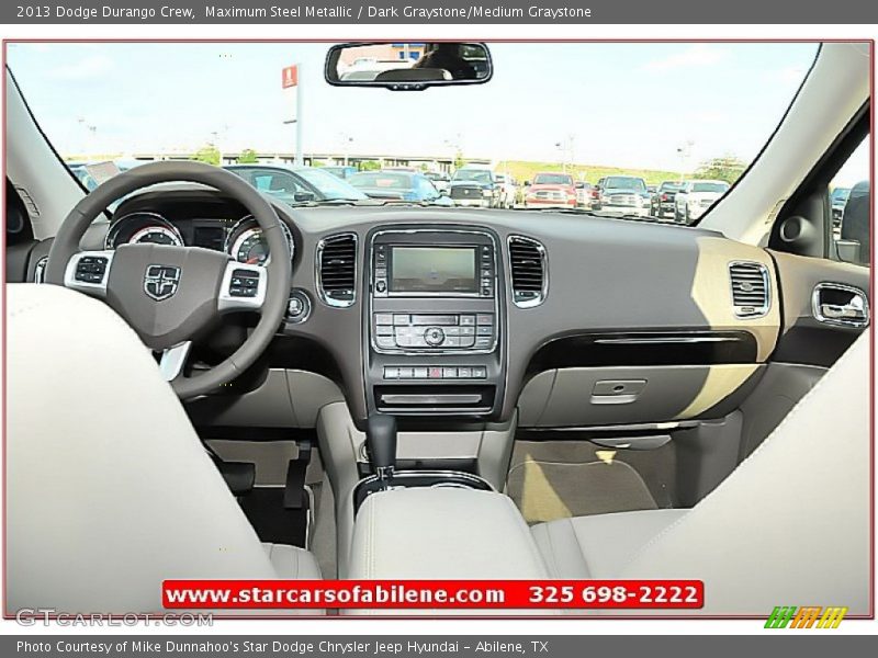 Maximum Steel Metallic / Dark Graystone/Medium Graystone 2013 Dodge Durango Crew