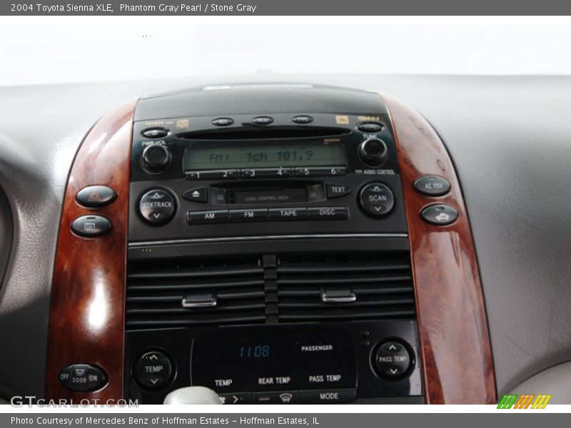 Phantom Gray Pearl / Stone Gray 2004 Toyota Sienna XLE
