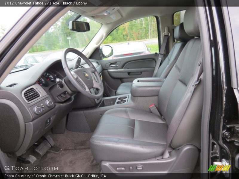 Black / Ebony 2012 Chevrolet Tahoe Z71 4x4