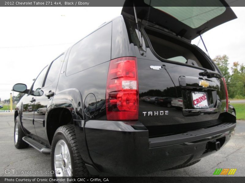 Black / Ebony 2012 Chevrolet Tahoe Z71 4x4