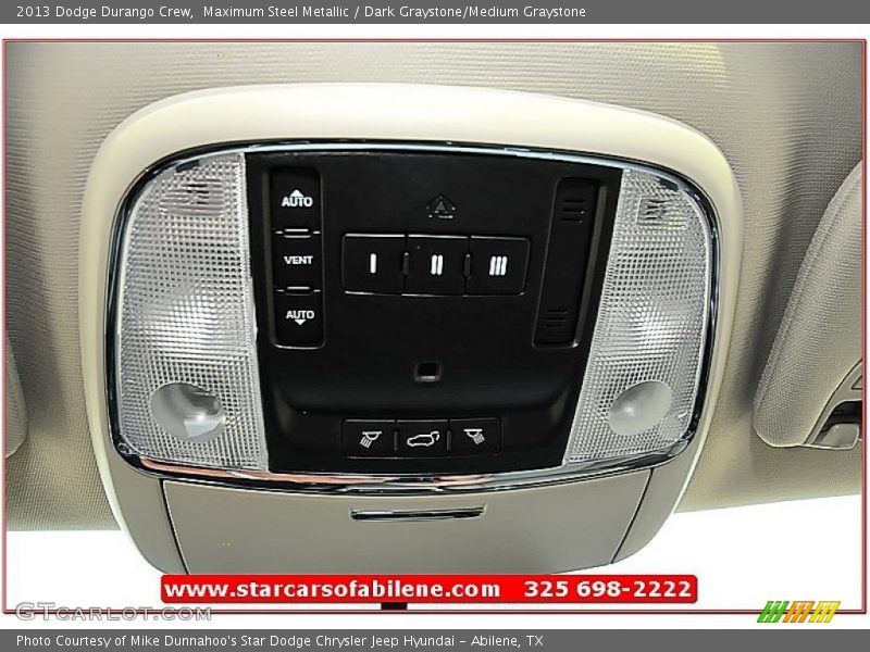 Maximum Steel Metallic / Dark Graystone/Medium Graystone 2013 Dodge Durango Crew