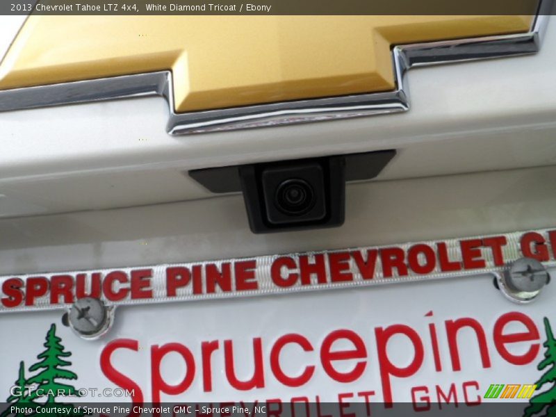 White Diamond Tricoat / Ebony 2013 Chevrolet Tahoe LTZ 4x4