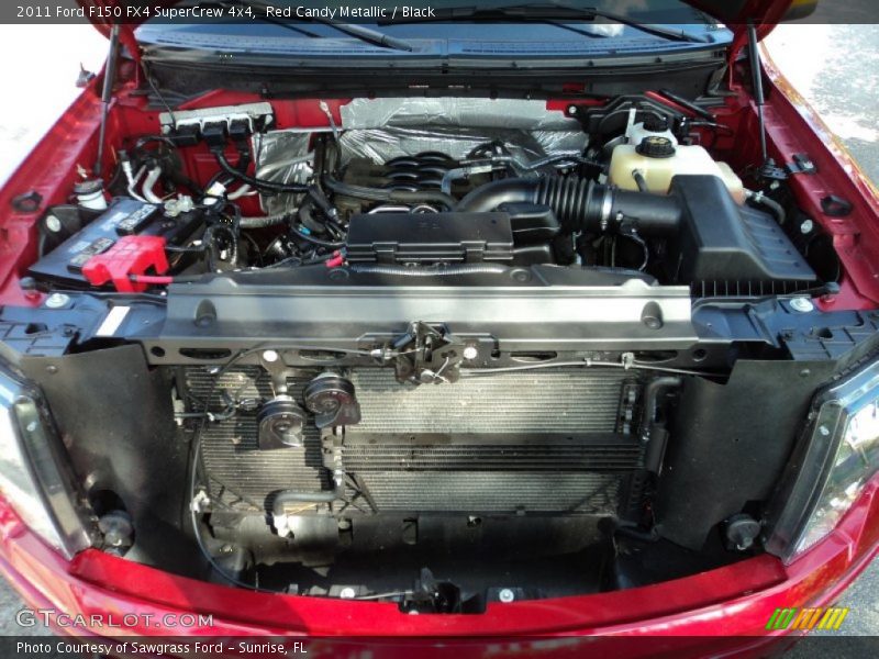  2011 F150 FX4 SuperCrew 4x4 Engine - 5.0 Liter Flex-Fuel DOHC 32-Valve Ti-VCT V8