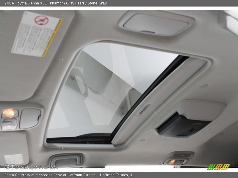 Phantom Gray Pearl / Stone Gray 2004 Toyota Sienna XLE