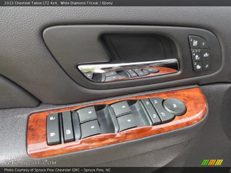 White Diamond Tricoat / Ebony 2013 Chevrolet Tahoe LTZ 4x4