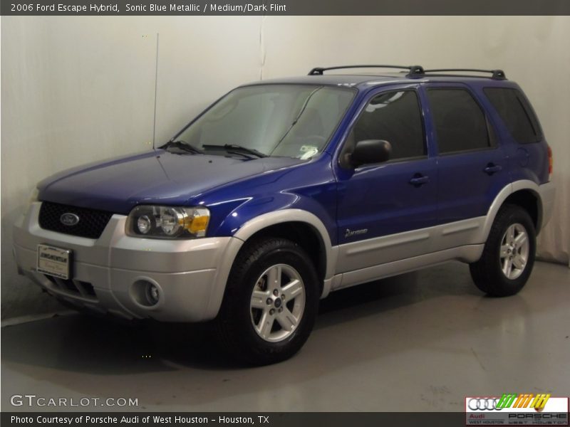 Sonic Blue Metallic / Medium/Dark Flint 2006 Ford Escape Hybrid