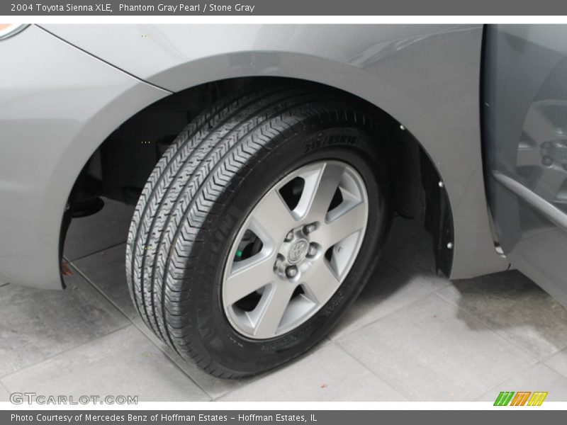 Phantom Gray Pearl / Stone Gray 2004 Toyota Sienna XLE