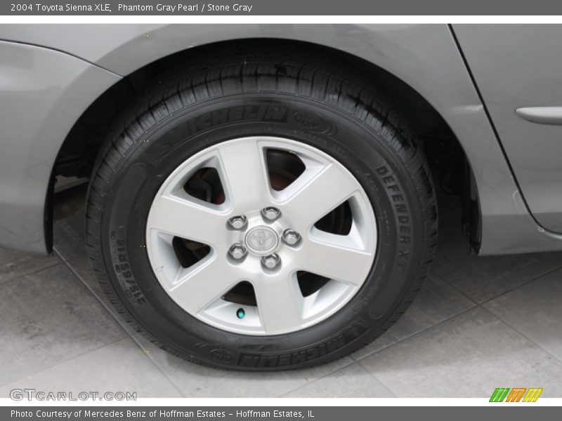 Phantom Gray Pearl / Stone Gray 2004 Toyota Sienna XLE