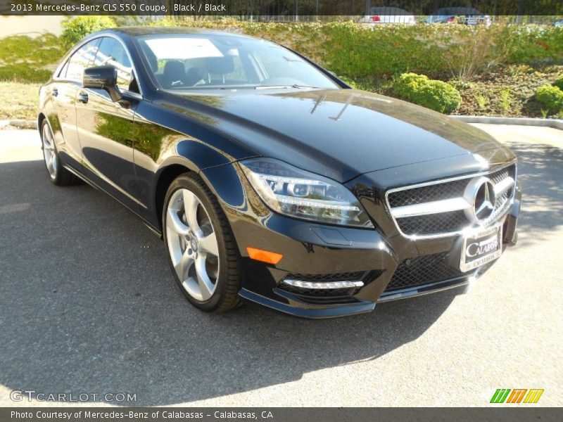 Black / Black 2013 Mercedes-Benz CLS 550 Coupe