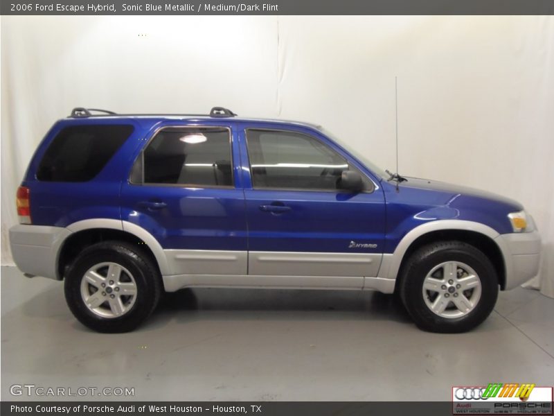 Sonic Blue Metallic / Medium/Dark Flint 2006 Ford Escape Hybrid