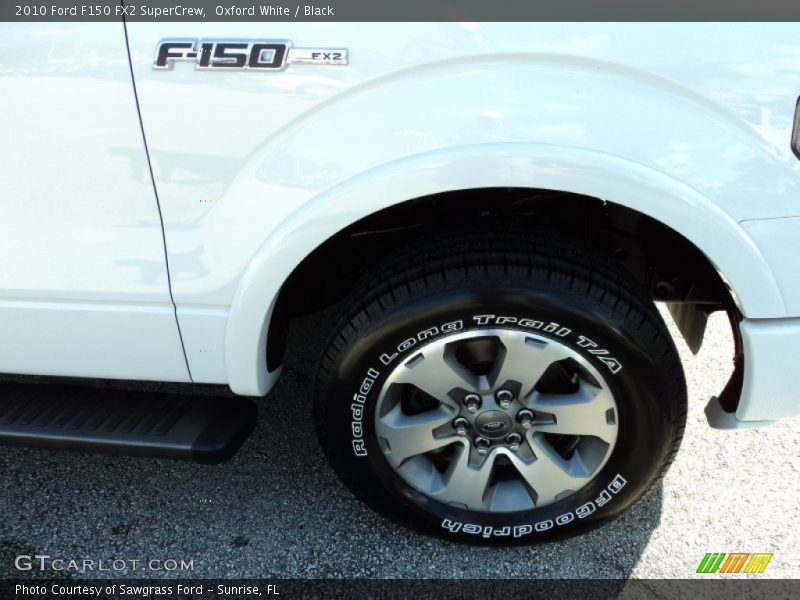 Oxford White / Black 2010 Ford F150 FX2 SuperCrew