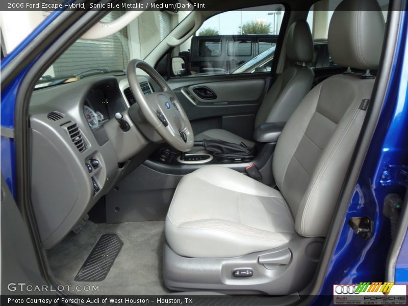 Sonic Blue Metallic / Medium/Dark Flint 2006 Ford Escape Hybrid